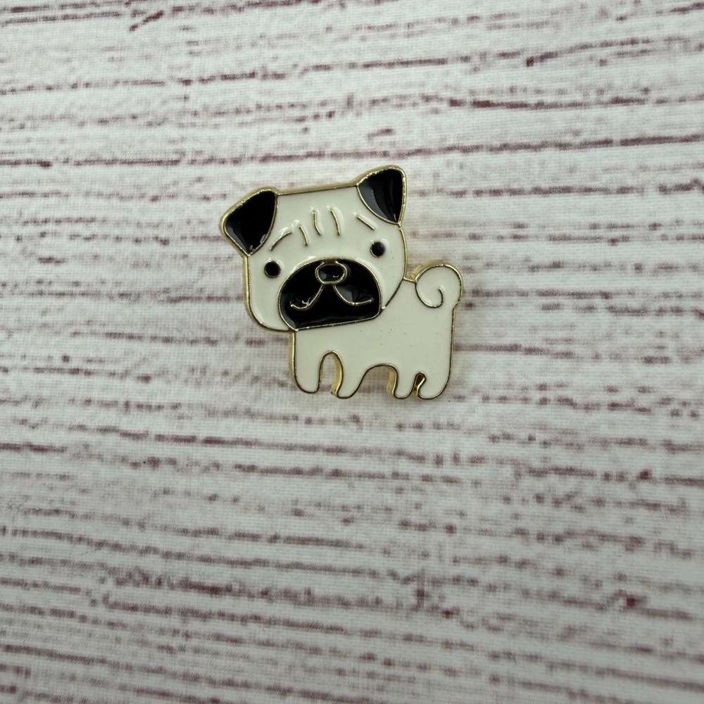 Cute Pug Enamel Pin